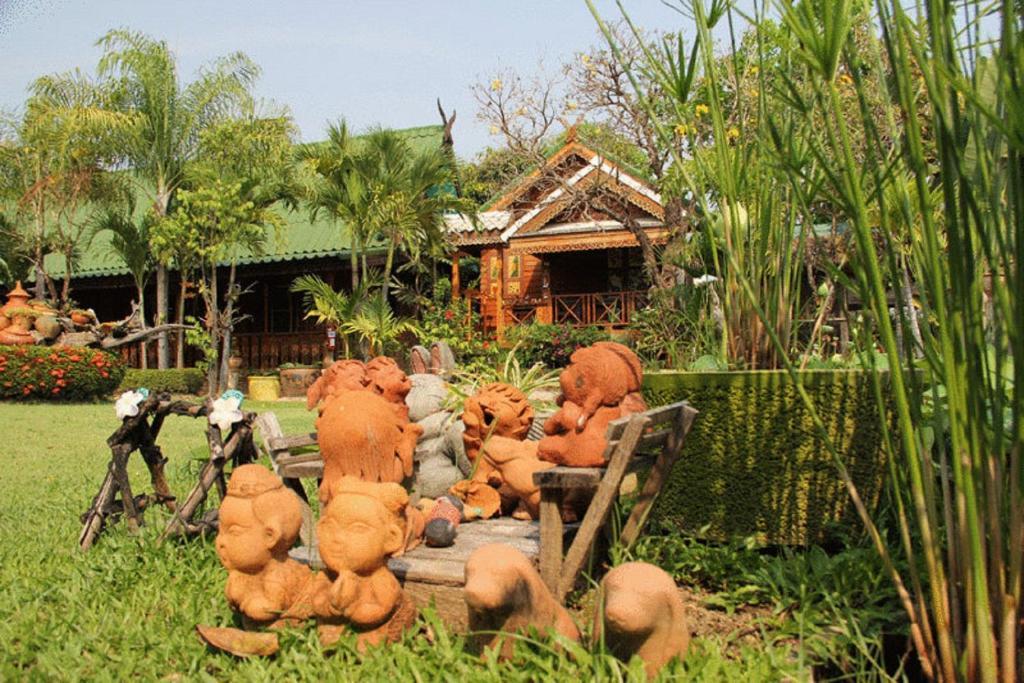 Orchid Hibiscus Guest House Sukhothai Rom bilde